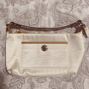 COACH Mini Handbag in Pearl